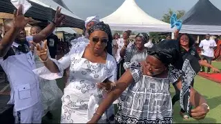 Bettymol Iddrisu of NDC stole the show at Akua Donkor funeral with her dancing skills