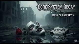 CORE SYSTEM DECAY - MASK OF HAPPINESS | Depressive Metal | AI-Generated Pain