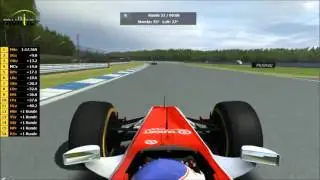 rFactor F1Liga.eu F1 2012 Germany - Hockenheimring GP FULL RACE