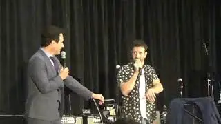 SPN Cleveland 2018 Adam & David - Irish Lucky Charms & David is Frisky