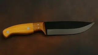 How I Made a Professional Knife at Home