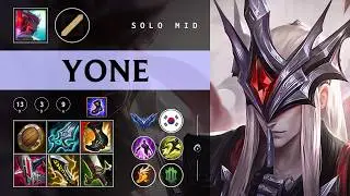 Yone Mid vs Ahri - KR Diamond Patch 26.03