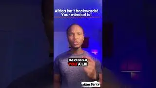 Africa is not backward! Your perception is! #Africa #blackexcellence
