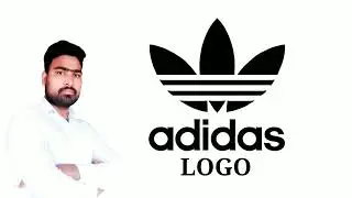 How To Make Logo In Corel Draw।।Corel Draw Adidas Logo Design in Hindi।।