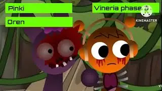 A sprunki movie: THE LIFE OF SPRUNKIS -  scene #1 with health bars