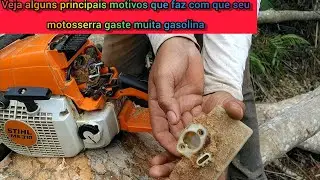 stihl MS 310 gastando muita gasolina