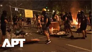 Serbia Erupts in Violence: Protesters Block Streets, Face Riot Police | Belgrade Anti-Govt Protests