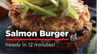 H-E-B Salmon Burger Grilling Tutorial