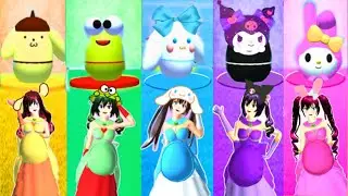 MAMA KUROMI HAMIL VS MELODY HAMIL!CINNAMOROLL YUTA MIO DAPAT KEJUTAN RUMAH! SAKURA SCHOOL SIMULATOR