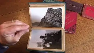 Germany Rhine 1890's Tourist x 5 view books w/ real photos & lithos 75+ views