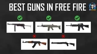 BEST AR GUNS FREE FIRE || FREE FIRE