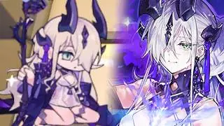 Сравнение скинов Necrass Summer Live 2D [명일방주/Arknights/Arknights]