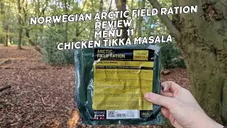 Norwegian Arctic Field Ration Review, Menu 11. Chicken Tikka Masala. Real turmat | MRE | Army Ration