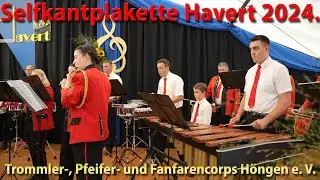 Trommler- Pfeifer- und Fanfarencorps Höngen e.V. Selfkantplakette 2024 Havert Wettbewerb Bühnenspiel