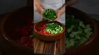 Easy Chickpea Salad #shorts
