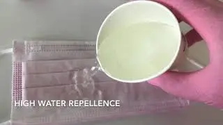 Medicom SafeMask fluid repellence