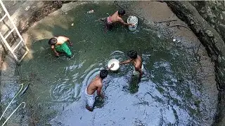 Village style Fish 🐟 farming in Well 🐟120 Kg OMG 😯😯😯😯😯😯😯 🐟🐬🐬🐟🐬🐟🐟🐬🐟🐬🐟🐬🐟