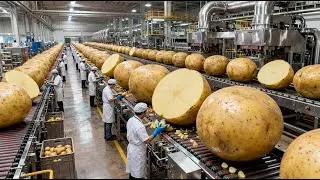 Inside a Potato Chips Factory &ndash; How Crispy Chips Are Made for Millions (Full Process)