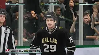 Dallas Stars vs Los Angeles Kings FULL GAME | NHL 2K10 AI Simulation Gameplay