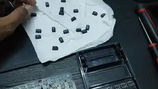 How to fix calculator display screen (casio fx 82tl) , 19 year old calculator