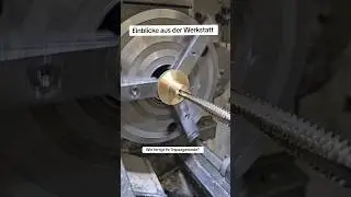 Wie fertigt ihr ein Trapezgewinde? #handwerk #gewinde #mechanic