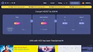 Axion Token Live Stream - 1 Hour Price and Auction Chat: Axn Outlook, Community Growth & Marketing!
