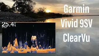 Garmin Striker Vivid 9SV Clear Vu!!