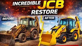 This Abandoned JCB Was Restored Like New! 😱