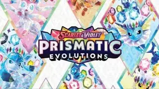 Abriendo prismatic evolution ( cartas pokemon )