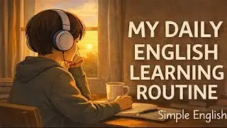 My Daily Learning English Routine #learnenglish#dailyenglish#simpleenglish#englishlistening 