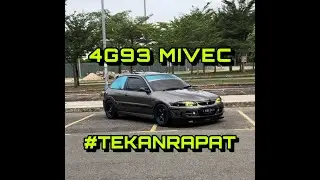 VIN'S PROTON SATRIA 4G93 MIVEC! SEKALI TEKAN CONFIRM TERDIAM!