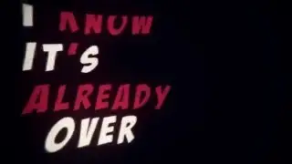 [DG] ALREADY OVER