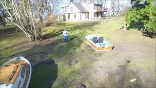 Venta River thawing