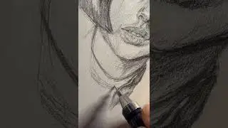 Matilda #matilda #leon #sketching #portrait #pencildrawing #portraitsketch #pencilart #shorts #video