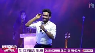Holy Spirit Festival 2024 | Ps. Joseph Raj Allam | Worship Session | Masih Mandali Association