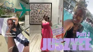 Juszyee - Zyee Travel Vlog | I CRASHED their vacation | Cabo Part 1