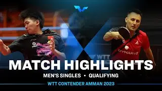 Wang Tingyu vs Lubomir Pistej | MS Qual | WTT Contender Amman 2023