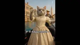 Кодиана: венецианская симфония блеска #ледикодиана#GlamourQueen  #CodianaInVenice  #CatCinema #мем