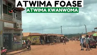 Atwima Foase Township Drive in the Atwima Kwanwoma District, Ashanti Region of Ghana.