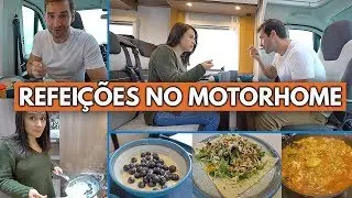 O QUE EU COMO EM 1 DIA VIVENDO EM UM MOTORHOME | Travel and Share