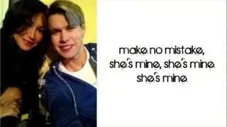 Glee - Make No Mistake (She's Mine) (Lyrics)