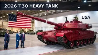 Тяжелый танк Т30 2026 года, красный &ndash; самый мощный тяжелый танк Америки возвращается.