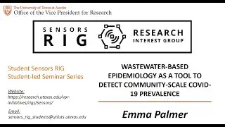 RIG Sensors. Emma Palmer. Wastewater Epidemiology for COVID-19 detection.