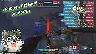 This is what -100 Hours of Hanzo experience looks like in Overwatch 2