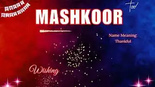 MASHKOOR Happy Birthday Song | Birthday Song MASHKOOR🎂#birthday #mashkoor
