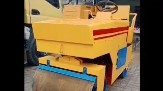 MESIN GILAS/STOM/TANDEM ROLLER MINI. PERBAIKAN RINGAN & PENGECATAN ULANG.