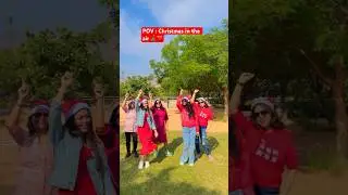 POV : Christmas in the air 🎄❤️#christmas #christmasreels #reels #reelsinstagram #friends