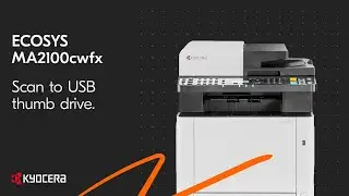 Kyocera MA2100cwfx Сканирование на USB-накопитель