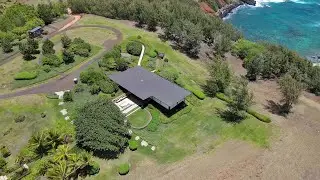 Mark Zuckerberg's House & Property / Estate on Kauaʻi - Drone Footage