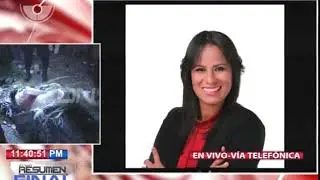Trasladan cadáver de Emely Peguero al INACIF de Santiago, Addis Burgos vía telefónica